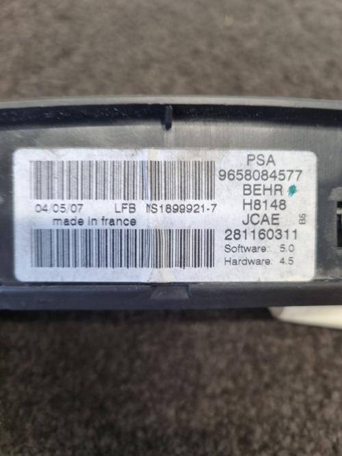 Image Commande chauffage - CITROEN C4 1