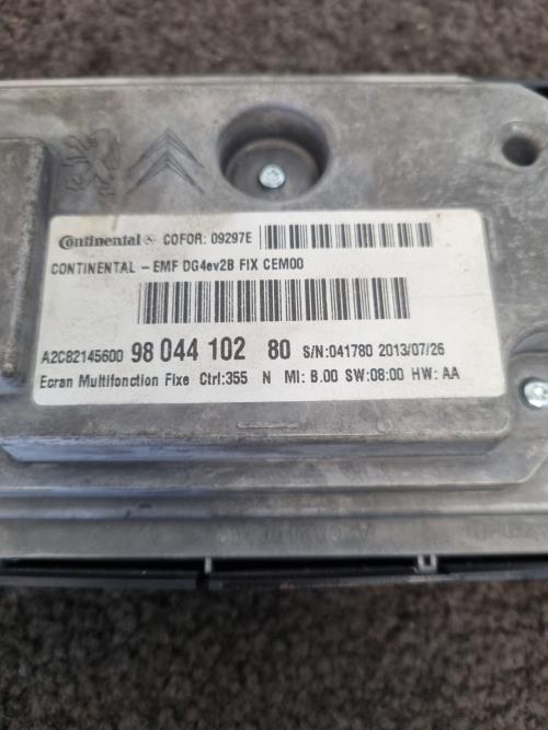 Image Ecran GPS - CITROEN DS4