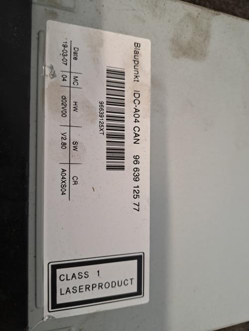Image Chargeur CD - PEUGEOT 307