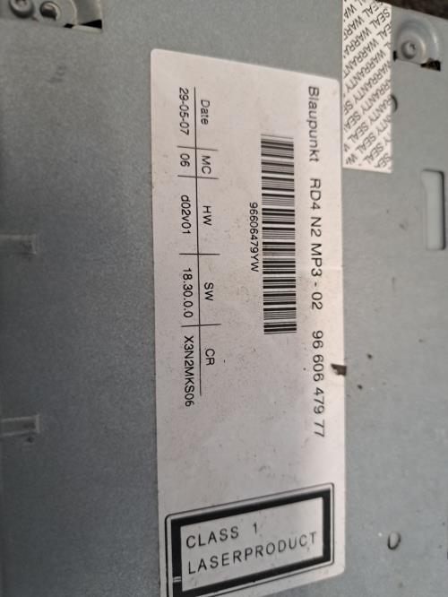 Image Autoradio d'origine - CITROEN C5 1