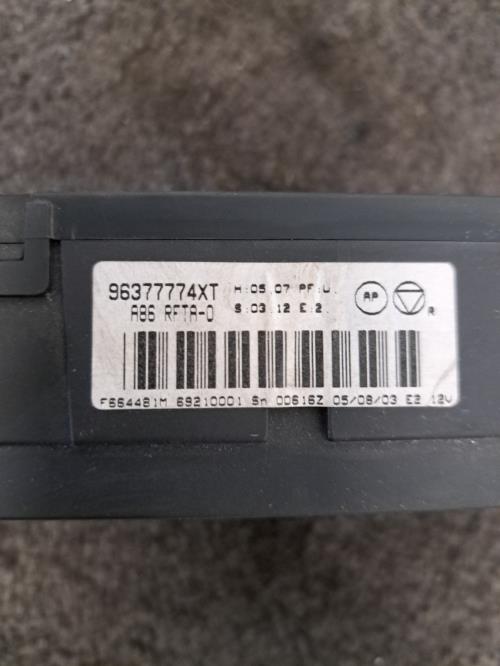 Image Commande chauffage - CITROEN C3 1
