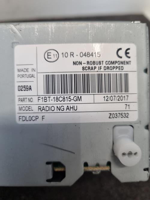Image Autoradio d'origine - FORD B-MAX