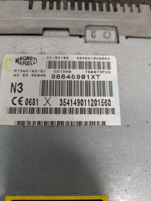 Image Autoradio d'origine - PEUGEOT 307