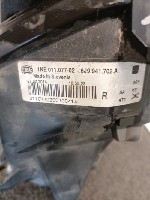 Image Anti brouillard droit (feux) - SEAT TOLEDO 4