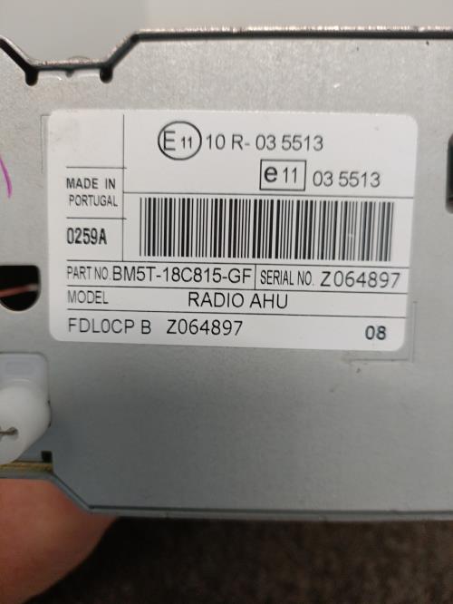Image Autoradio d'origine - FORD FOCUS 3