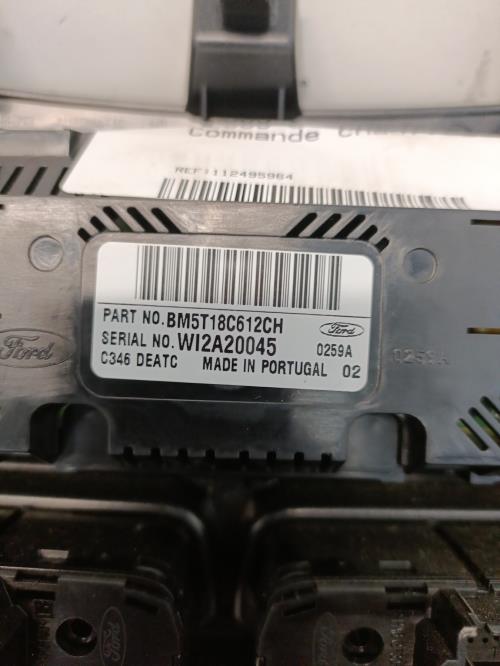 Image Commande chauffage - FORD FOCUS 3