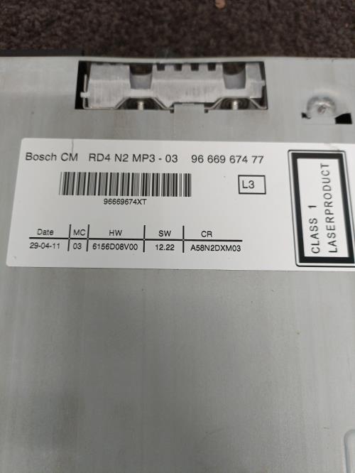 Image Autoradio d'origine - PEUGEOT 3008 1