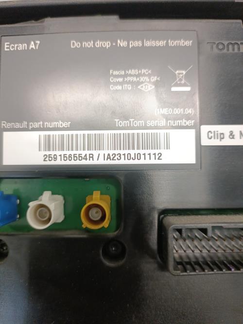 Image Ecran GPS - RENAULT FLUENCE