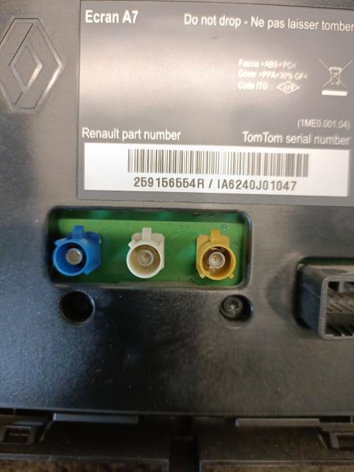 Image Ecran GPS - RENAULT MEGANE 3
