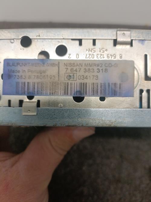 Image Autoradio d'origine - NISSAN NOTE 1