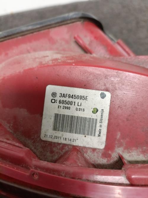 Image Feu arriere principal gauche (feux) - VOLKSWAGEN PASSAT 6