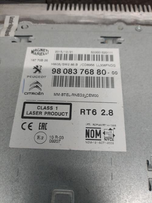 Image Autoradio d'origine - CITROEN C4 2