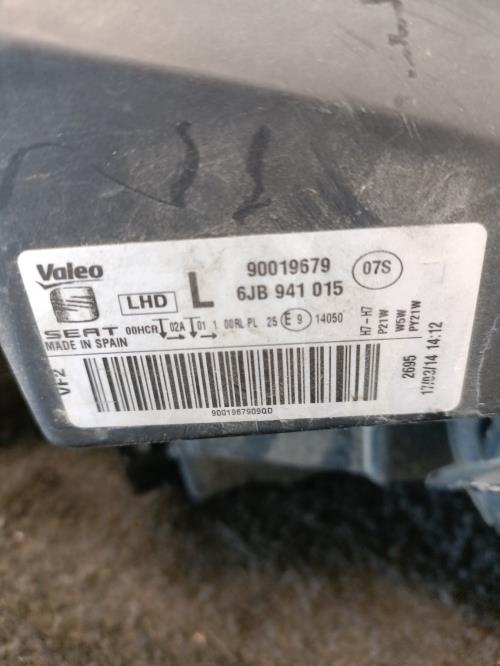 Image Optique avant principal gauche (feux)(phare) - SEAT TOLEDO 4