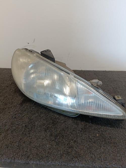 Image Optique avant principal droit (feux)(phare) - PEUGEOT 206