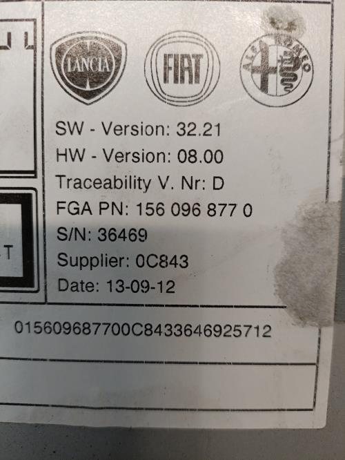 Image Autoradio d'origine - ALFA ROMEO GIULIETTA 2