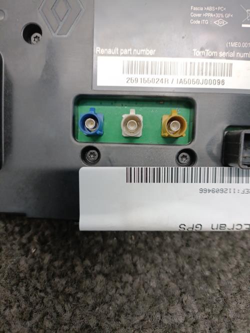 Image Ecran GPS - RENAULT CLIO 3
