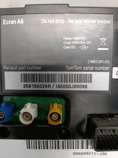 Image Ecran GPS - RENAULT CLIO 3