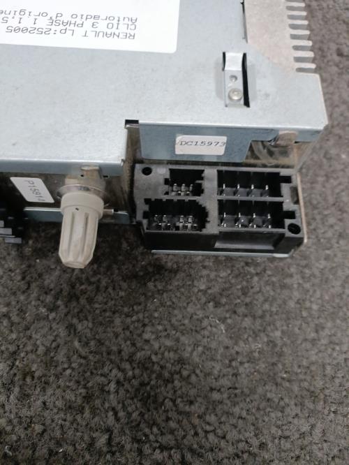 Image Autoradio d'origine - RENAULT CLIO 3