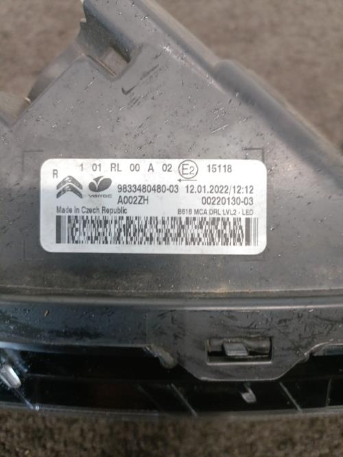 Image Feu diurne avant droit - CITROEN C3 3