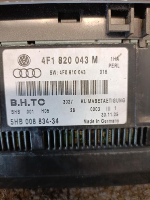 Image Commande chauffage - AUDI A6 3