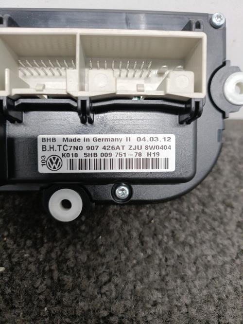 Image Commande chauffage - VOLKSWAGEN CADDY 3