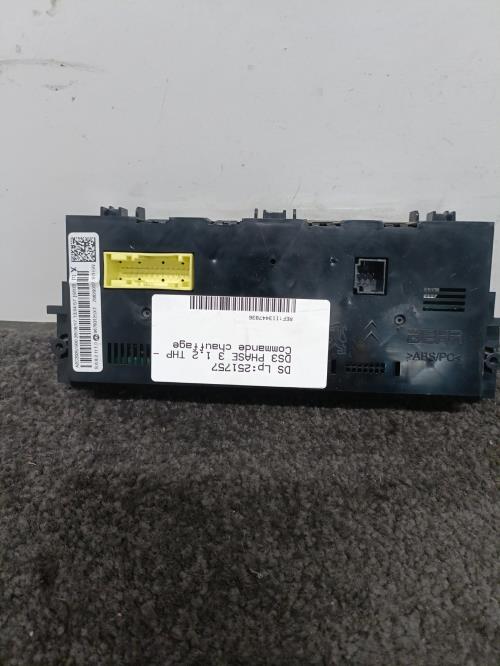 Image Commande chauffage - DS DS3