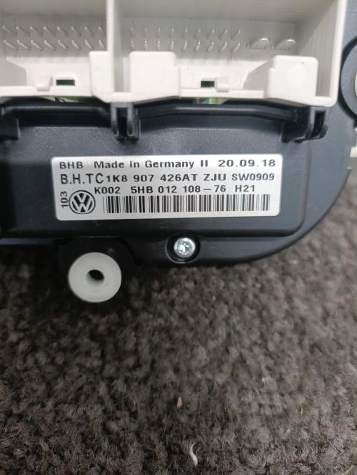 Image Commande chauffage - VOLKSWAGEN CADDY 4