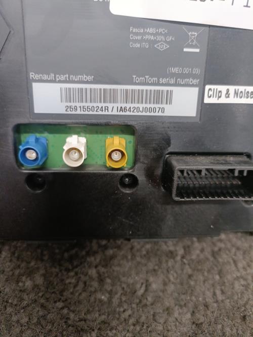 Image Ecran GPS - RENAULT CLIO 3