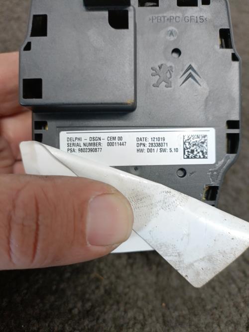 Image Commande GPS - CITROEN DS5