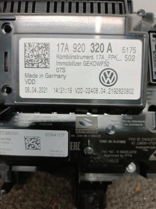 Image Compteur - VOLKSWAGEN T-ROC