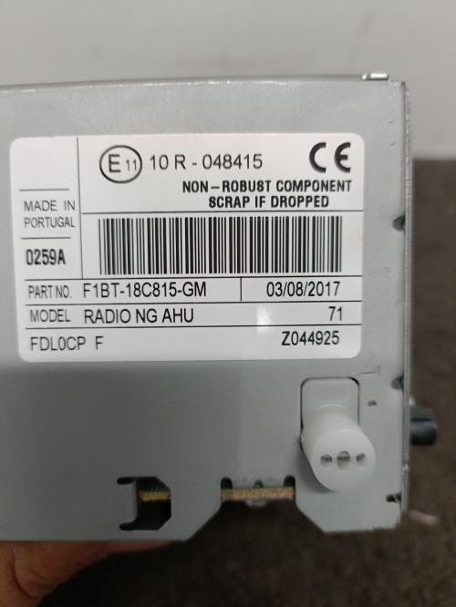 Image Autoradio d'origine - FORD B-MAX