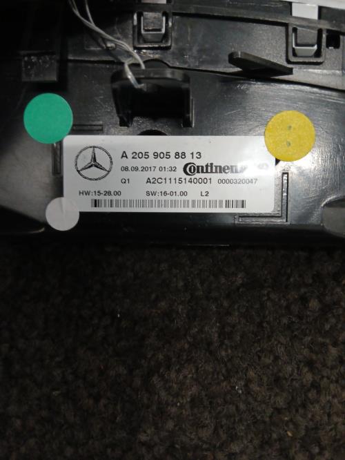 Image Commande chauffage - MERCEDES CLASSE GLC 253