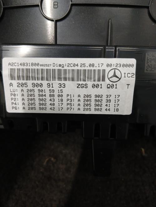 Image Compteur - MERCEDES CLASSE GLC 253