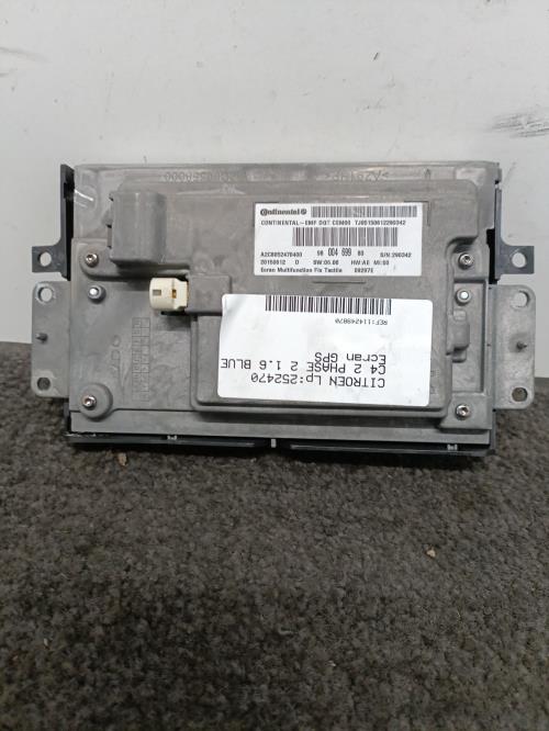 Image Ecran GPS - CITROEN C4 2