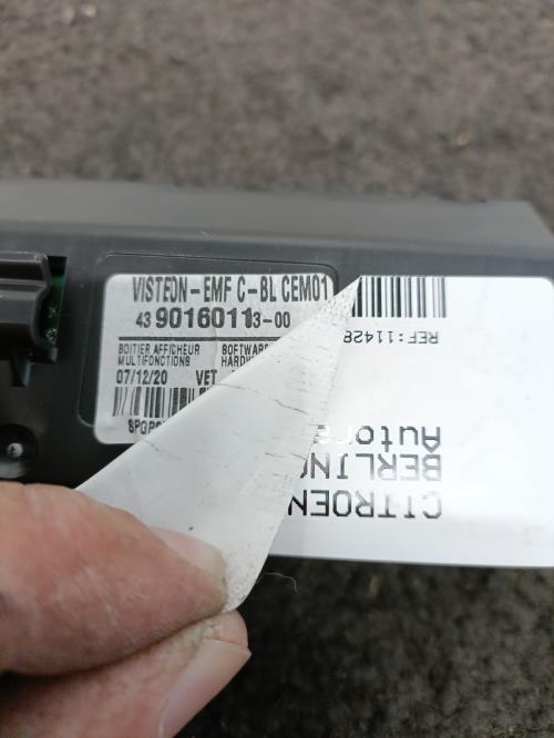 Image Autoradio d'origine - CITROEN BERLINGO 3 M
