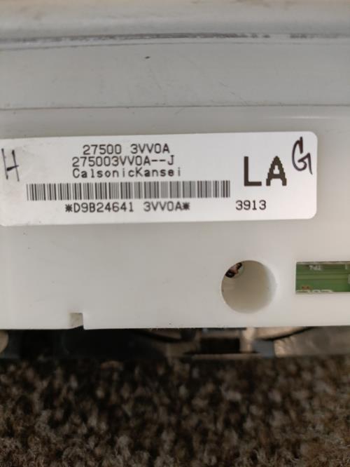 Image Commande chauffage - NISSAN NOTE 2