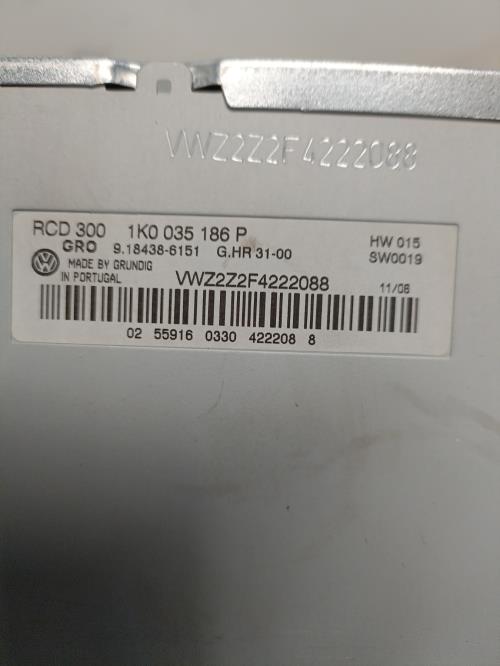 Image Autoradio d'origine - VOLKSWAGEN PASSAT 5