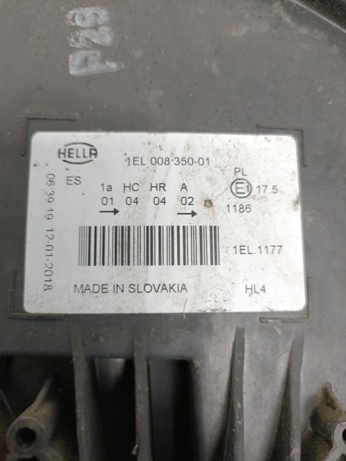 Image Optique avant principal gauche (feux)(phare) - VOLKSWAGEN PASSAT 4