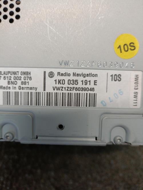 Image Autoradio d'origine - VOLKSWAGEN GOLF 5