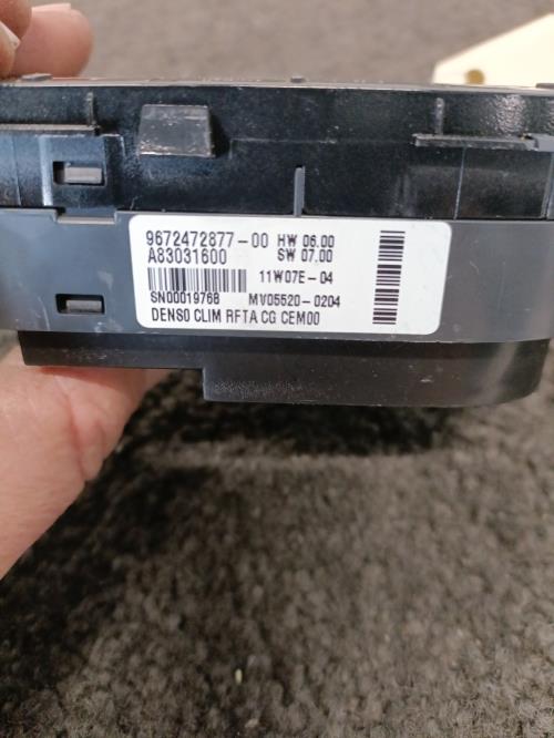 Image Commande chauffage - CITROEN C4 PICASSO 1