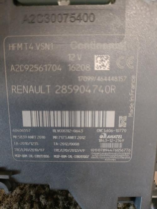 Image Lecteur de carte (neiman) - RENAULT CLIO 4