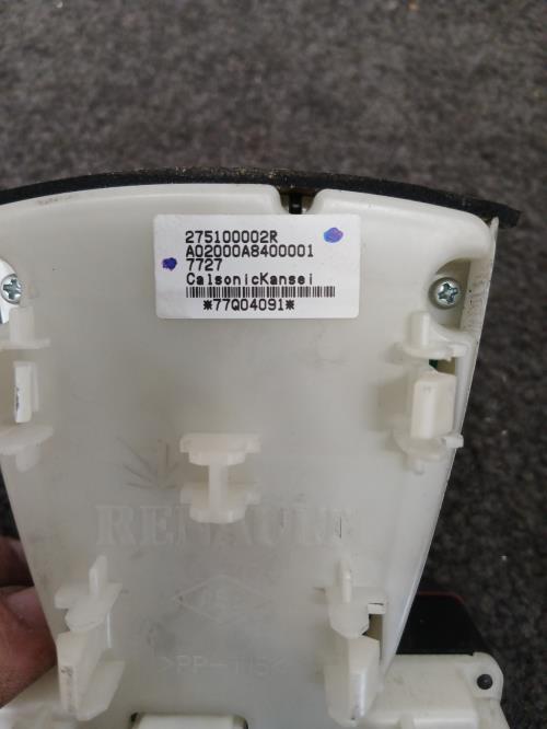 Image Commande chauffage - RENAULT LAGUNA 3