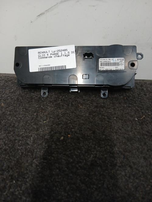 Image Commande chauffage - RENAULT CLIO 4