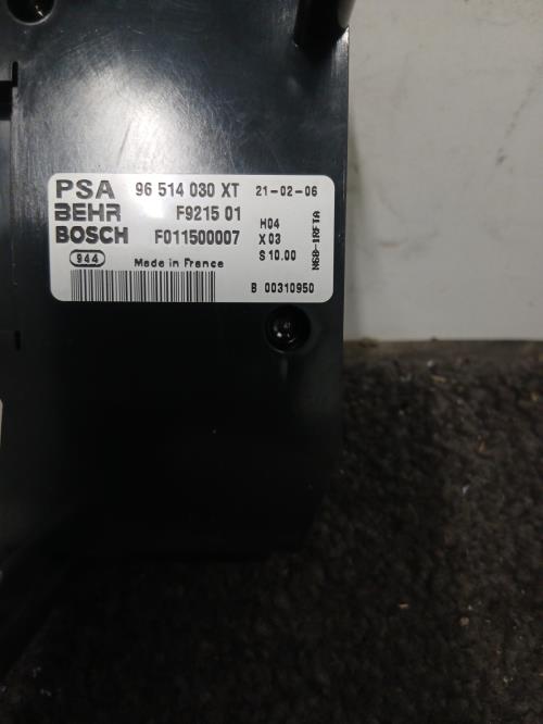 Image Commande chauffage - CITROEN XSARA PICASSO