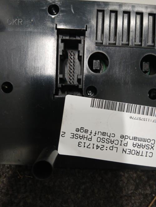 Image Commande chauffage - CITROEN XSARA PICASSO