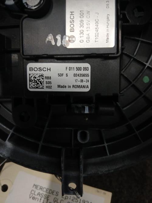 Image Ventilateur chauffage - MERCEDES CLASSE GLC 253