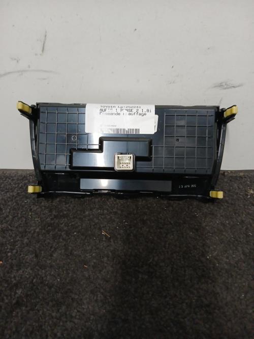Image Commande chauffage - TOYOTA AURIS 1