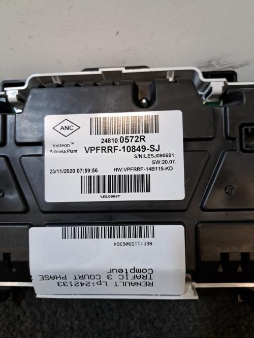 Image Compteur - RENAULT TRAFIC 3 COURT