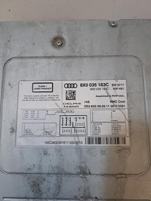 Image Autoradio d'origine - AUDI A1 1