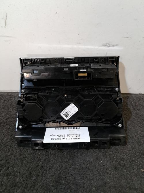 Image Commande chauffage - RENAULT ZOE 2